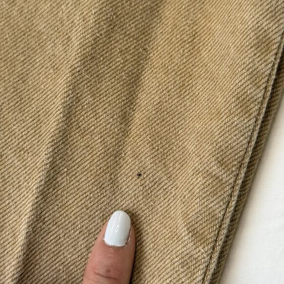 Reformation Jeans Women 24 (24x28) Cynthia High Rise Straight Brown Vtg Marzipan - Picture 16 of 16